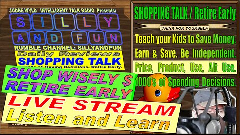 Live Stream Humorous Smart Shopping Advice for Sunday 10 08 2023 Best Item vs Price Daily Big 5