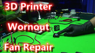 3D Printer Wornout Fan Repair - Shorter Edit