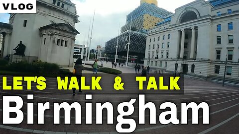 Walking Through Birmingham Vlog || BIRMINGHAM Uk || City Tour Vlog || Walk & Talk