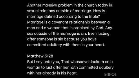 Biblical Marriage