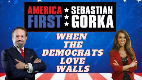 When the Democrats love walls. Rep. Lauren Boebert with Sebastian Gorka on AMERICA First