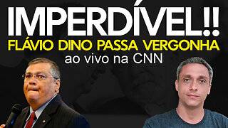 Vergonha ao VIVO - Flávio Dino ataca amigo de LULA ao vivo e passa vergonha