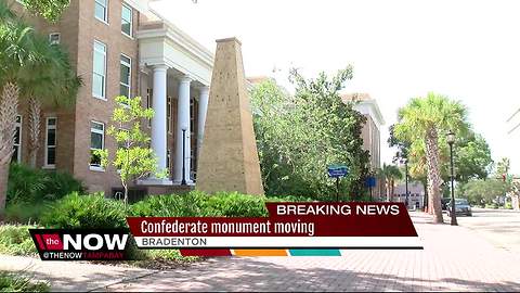 Manatee Co.votes to move Confederate monument