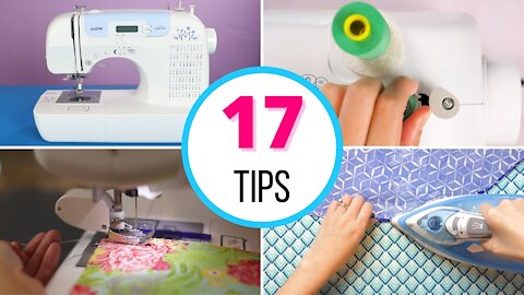 17 Very Basic Sewing Tips for Beginners