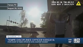 Tempe disciplines officer that detained hotel employee at gunpoint
