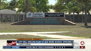 Cape Coral will discuss plan to add more school resource officers