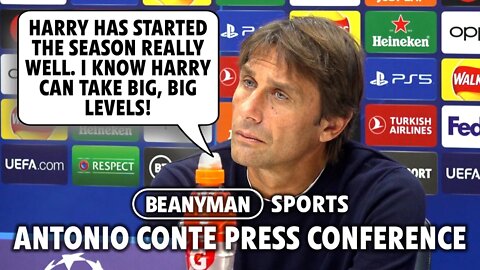 Antonio Conte FULL pre-match press conference | Tottenham v Eintracht Frankfurt | Champions League