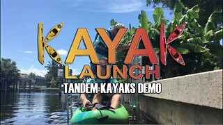 Kayak Launch System: Tandem Kayak Demo