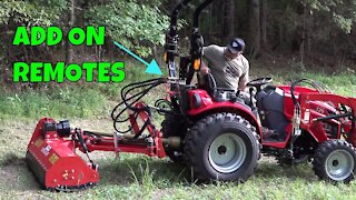 Tractor Electric Rear Remote Kit by SUMMIT Hydraulics