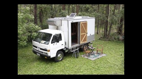 Man Builds Tiny House On A Truck