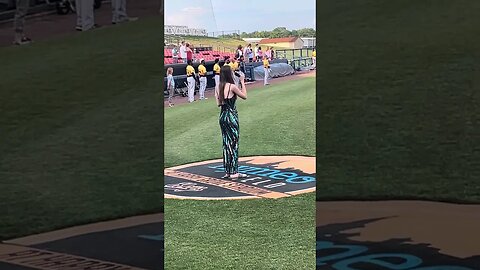 National Anthem Live (Elizabeth Chase singing for the Ghost Hounds game)