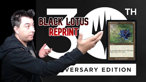 Wizards Of The Coast Reprints Black Lotus