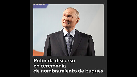 Putin participa en la ceremonia de nombramiento de dos buques cisterna árticos