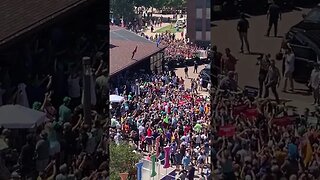 Overhead shot Trump Iowa #trump #america #conservative