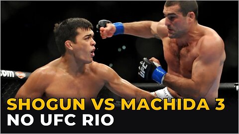 MAURICIO SHOGUN VS LYOTO MACHIDA 3 NO UFC RIO