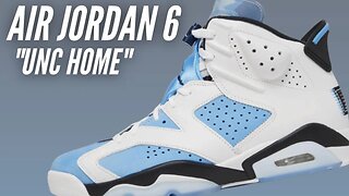 Air Jordan 6 UNC Unboxing