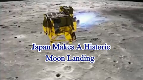 Japan makes historic moon landing but mission remains up in the air