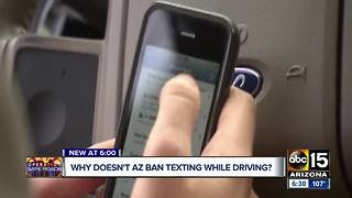What will it take to prohibit texting while driving in Arizona?