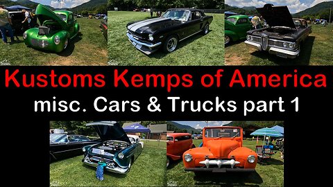 08-26-23 Kustoms Kemps of America in Maggie Valley NC misc part 1