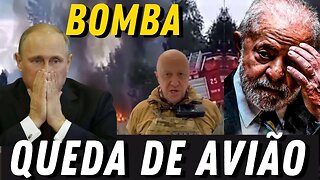 Urgente‼️ Queda de Avião “Acidente ou Derrubada” e Morte de Prigozhin (Grupo Wagner)