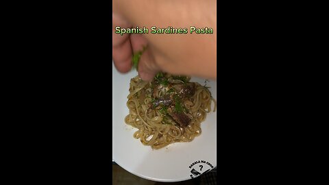 Spanish Sardines Pasta