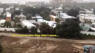 Local storm chaser Jeff Gammons documents Hurricane Michael damage
