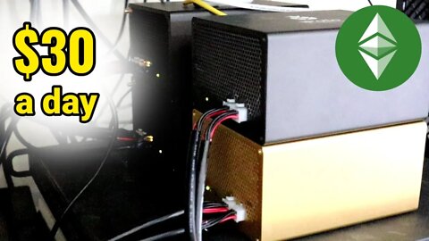 I Built An Ethereum Classic "Mini" Mining Farm At Home! | 1.5 GigaHash Making $1000 A Month