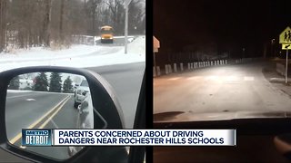 Parents concerned about driving dangers near Rochester Hills Schools