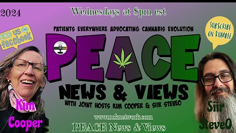 PEACE News & Views Ep135 with guest Sheriann Baker