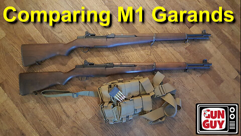 Comparing two different M1 Garands