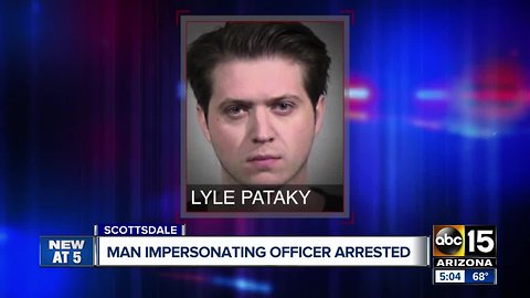 Valley man busted for impersonating cop