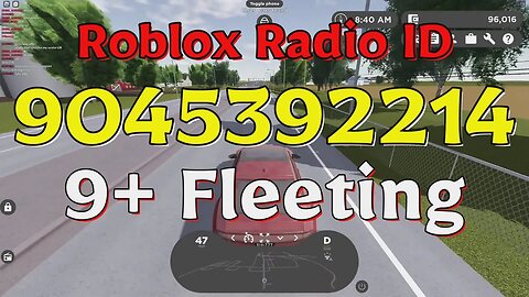 Fleeting Roblox Radio Codes/IDs