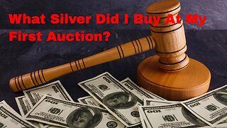 I Bought A Silver Coin At My First Auction!