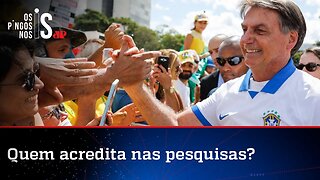 Pesquisa contraria as ruas e diz que Bolsonaro é líder em rejeição