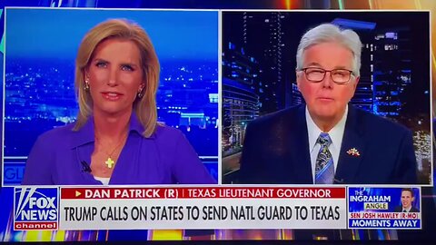 Texas Lt. Gov. Dan Patrick WARNS Biden what will happen if they try to stop them