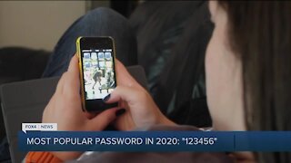 Most common password of 2020