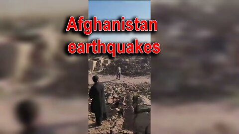 Afghanistan Two 6.3-magnitude earthquakes