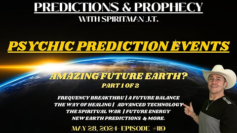 PSYCHIC Predictions Events ⚠️ Amazing Future Earth, It's Mind Blowing! Part 1 of 2 #predictions