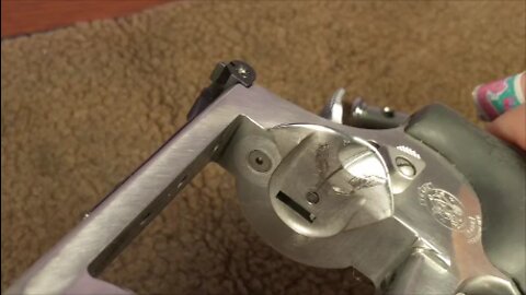 Stainless Revolver Scratch Removal