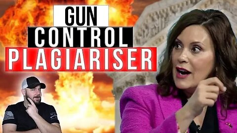 Whitmer just pulled a "copy and paste" Gun Control Law and signed it into law... This seem odd..?