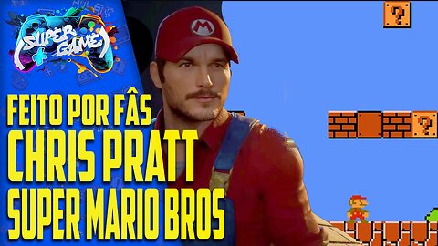 Super Mario Bros Remake com Chris Pratt feito na Unreal Engine