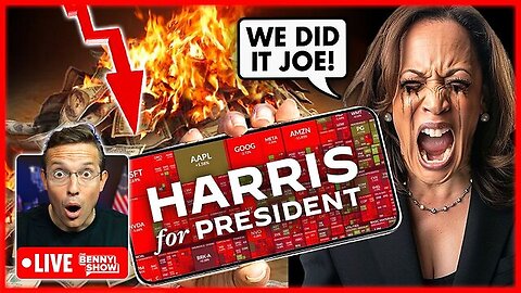 Kamala CRASH: Stock Market, Crypto COLLAPSE, Global Recession?!, World on FIRE -Trump Was RIGHT!