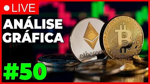 ANÁLISE CRIPTO #50 - BITCOIN INDO TESTAR O SUPORTE SEMANAL! - #bitcoin #agix #criptomoedasaovivo