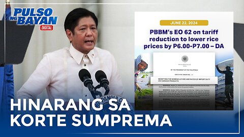 Implementasyon ng EO 62 ni PBBM, hinarang sa Korte Suprema