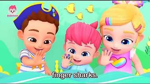 🦈 Shark Finger Family/ Bebefinn Best Songs And Nursery Rhymes