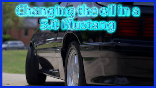 How to Change The Oil in a 90-93 Mustang 5.0