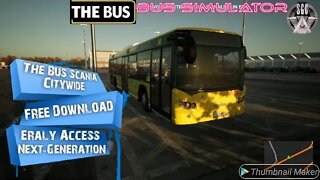The BUS Scania Citywide Line 145 Free Download Next Ganretion Graphics Unreal Engine Games