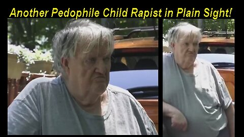 73 Year Old Registered Pedophile Child Rapist Psychopath Catches An Attitude!