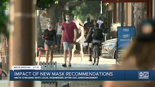 Impact in Arizona of new mask recommendations
