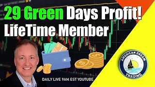29 Green Days Profit Lifetime Member Stock Market Success